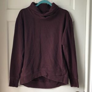 Lululemon athletica cowl neck sweater